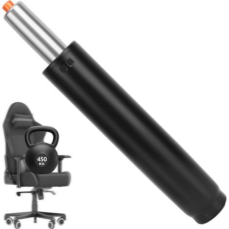 Vérin à gaz, 31-45 cm vérin à gaz de remplacement en acier inoxydable, vérin à gaz rotatif à 360 °, pour chaises de bureau (1/5)
