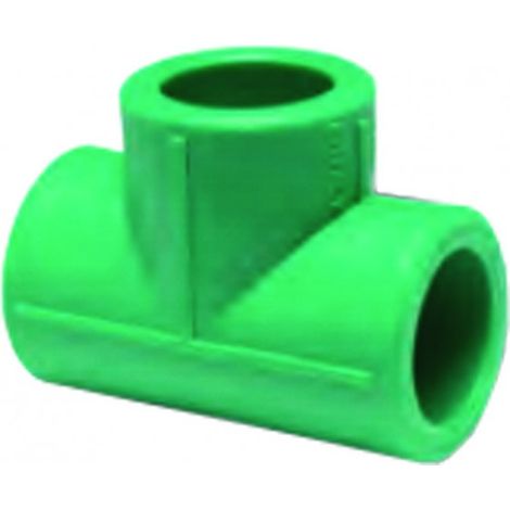 Raccordo a T in Ppr PN25 Ø 20 mm MMX20X20 Atp 10 Pezzi