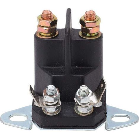 YMYNY Starter-Magnetrelais, Rasenmäher-Starterrelais, Ersatzteile, Zubehör für Rasentraktorfahrzeuge, 12 V (1/4)