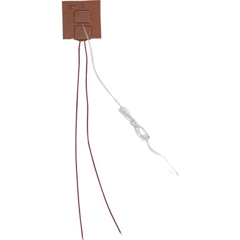 Thermo TECH Silikon Heizfolie glasfaserverstärkt 12 V/AC, 12 V/DC 25 W Schutzart IPX7 (L x B) 50 mm