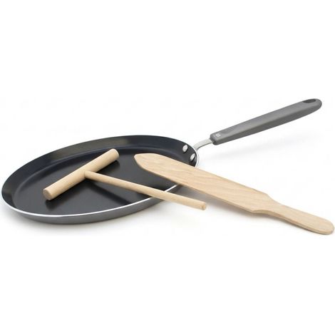 Set chandeleur avec crêpière 26 cm et 2 ustensiles Elo Ducato (1/5)