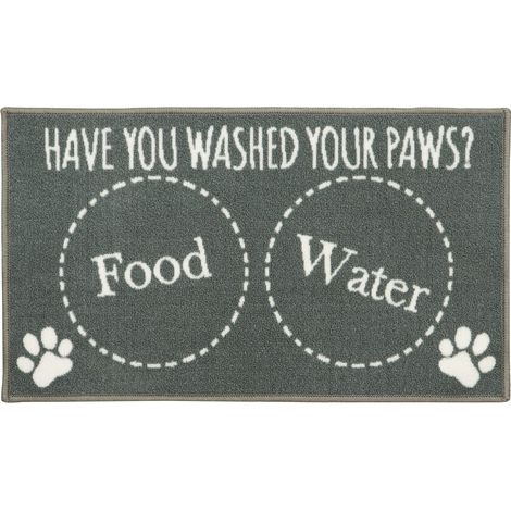 Machine Washable Pet Mat, 40x70cm, Dinner Time (1/4)