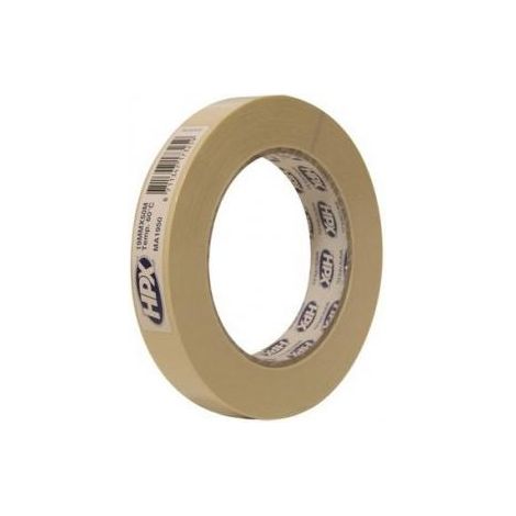 Cinta de enmascarar para la construcción 60°C Blanco crema 25mm x 50m HPX - MA2550 (1/2)