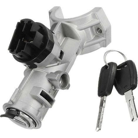 Cylindre de serrure d'allumage 1348421080 avec 2 clés pour Boxer Ducato 2006-2017, contacteur d'allumage (1/5)