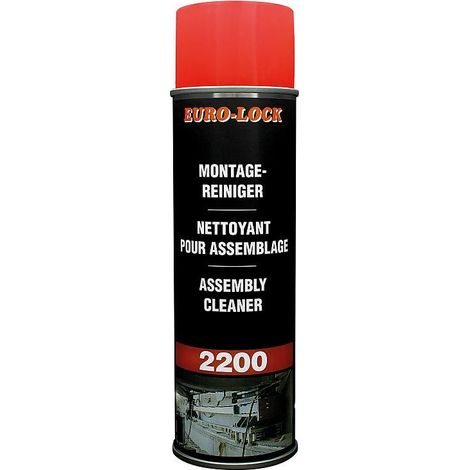 Détergent de montage EURO-LOCK LOS 2200 bombe aérosol 500ml
