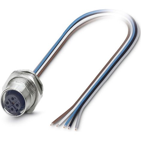 Phoenix Contact 1542729 Connettore da pannello per sensore o attuatore M12 Presa 0.50 m Numero di poli: 5 1 pz. (1/2)