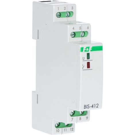 Relè di gruppo bistabile, per guida DIN, con relè di spunto 160A/20ms BIS-412-LED (1/3)