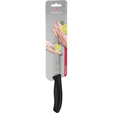 Victorinox Swiss Classic coltello da filettare nero 16 cm
