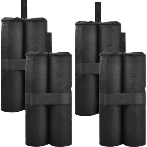 4pcs Sac Poids Parasol,Poids Sable Gazebo,600D Oxford Tissu Sacs de Poids de qualité Industrielle,pour Tonnelle pour Auvent ou Parasol (1/5)