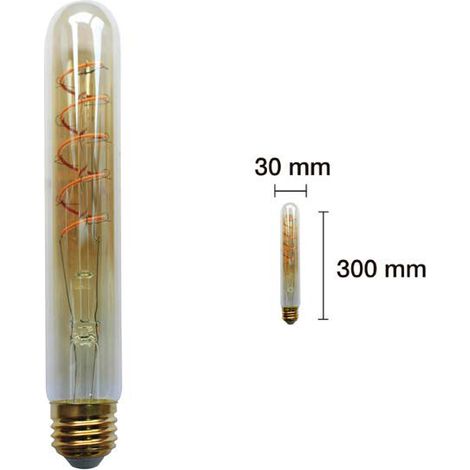 LAMPARA DECORATIVA LED VINTAGE GOLD MAXI E27 7W 2700K 360º 230V