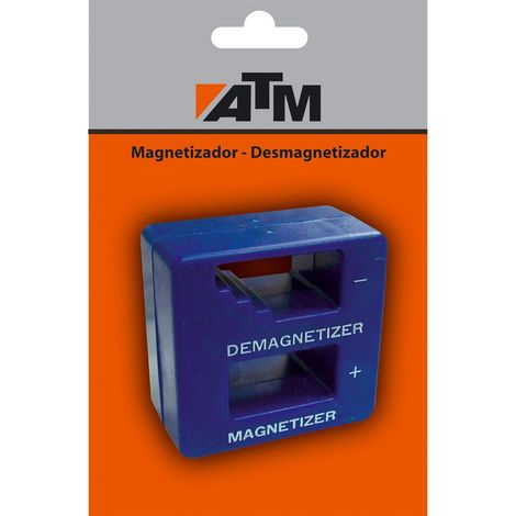 Magnétiseur-démagnétiseur pour distributeur automatique de billets, dimensions 50 x 40 x 28 mm et conception compacte.