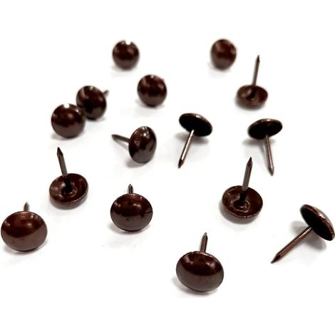 BULLETTA TAPPEZZIERE BRONZATA CON TESTA DIAMETRO 10 MM (1/2)