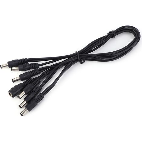 Adaptateur d'Alimentation en Chaîne 1 à 6 pour Pédales d'Effet Guitare Électrique (1/5)
