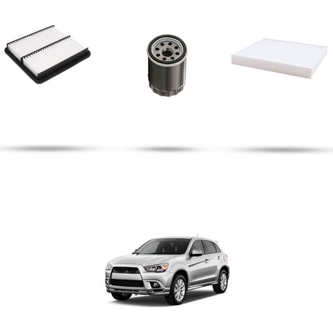 Kit tagliando 0 filtri compatibile con Mitsubishi Outlander II (CWW) 3.0 MIVEC 162kw dal 2006 (1/4)