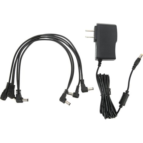 9V-Netzteil für diverse Gitarreneffekte – 1 bis 5 C2T – Industriewerkzeuge, 850 mA, AC 100–240 V, US-Stecker (1/5)