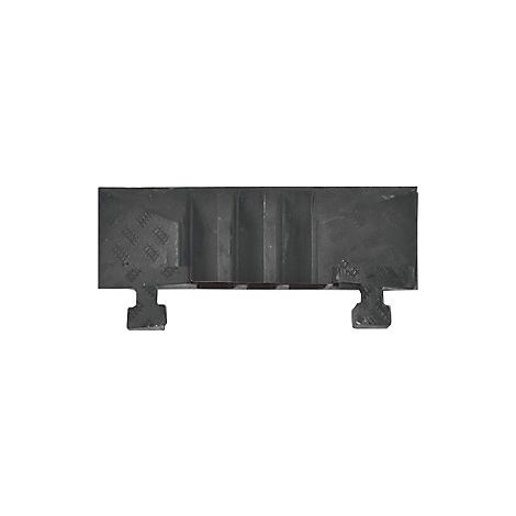 Canaleta para cables  altura 75 mm  remate  con espiga