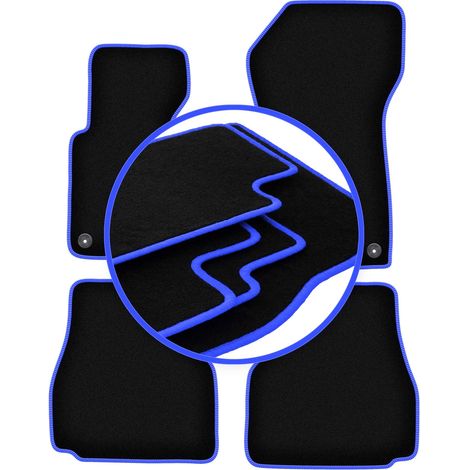 Alfombrillas Carlux azules para: BMW Serie 3 E36 descapotable (1993-2001) (1/5)