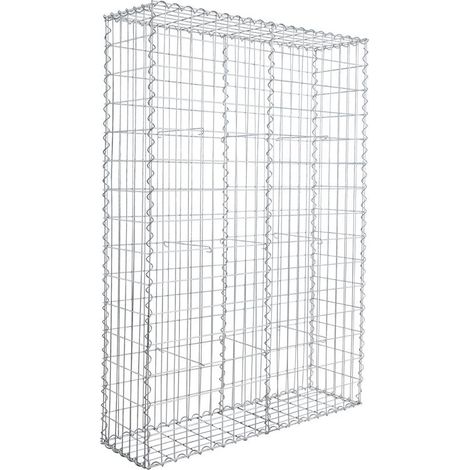 Gabione Steingabione Steinkorb 100x200x30 cm Gabionenwand Gabionenkorb Drahtkorb (1/5)