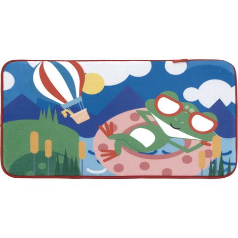 Tapis super doux pour la chambre La Grenouille avec lunettes de soleil 45x75cm (1/2)