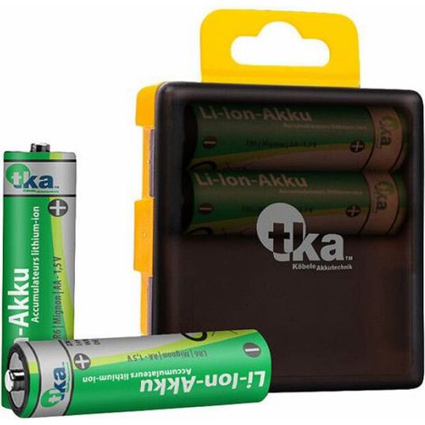4 accus lithium-ion AA 2000 mAh (1/3)