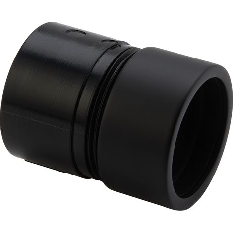 McAlpine Black Brass Compression Straight Conn - ABS32/35G-BMB
