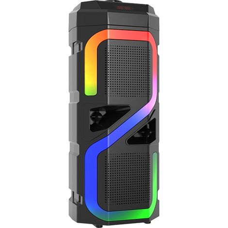 Tracer altavoz portátil Natrix 16W TWS bluetooth LED negro TRAGLO47193 (1/5)