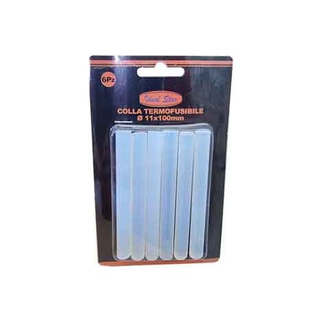 COLLA TERMOFUSIBILE IDEAL STAR Ø 7 x 100 mm - Blister 6 pezzi - IDEAL STAR (1/2)