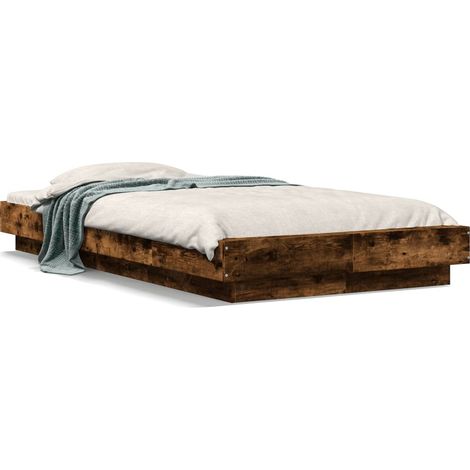 Maison Exclusive - Giroletto Rovere Fumo 90x190 cm in Legno Multistrato