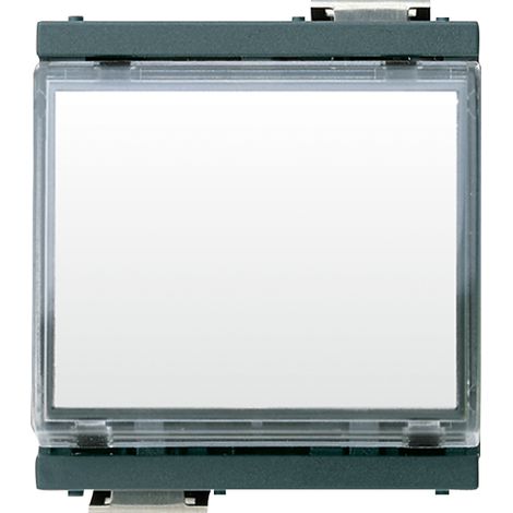 VIMAR - 17020 Pulsante targh. 1P NO 10A 12-24V grigio