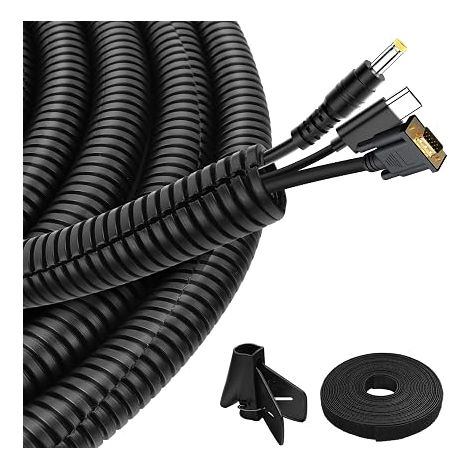 Electrical Cable Sheath Cable (Black, 13 mm x 3 m) (1/5)