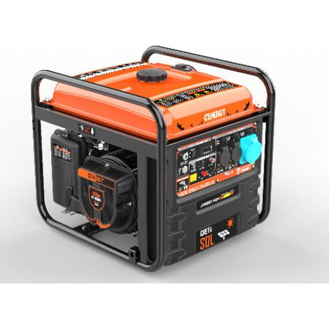 Groupe électrogène 7500W inverter monophasé 230V – Démarrage automatique – Réservoir 25L – Autonomie 14H – Protection surcharge – Genergy (1/5)