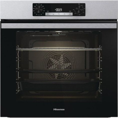 Four encastrable - HISENSE - BSA65211CX - 77L - Cuisson vapeur - Mode pizza - Inox - Classe énergie A