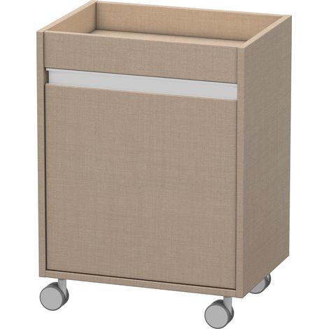 Cajonera móvil Duravit Ketho, 500x670x360 mm, 1 puerta, abatible