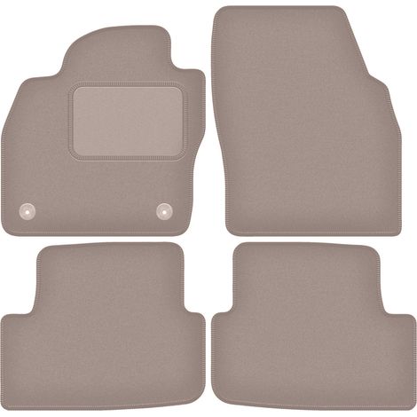 Alfombrillas de velour para Seat Ibiza V hatchback (2017-) beige (1/5)