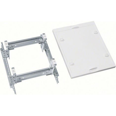 Unité équipement univers l250mm h300mm 2 rangéesx9mod 2 rails règlables en prof (UD21A5)