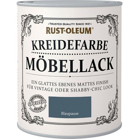 Rust-Oleum Kreidefarbe Möbellack 125 ml blaupause Kreidefarbe
