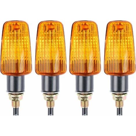 Pair Stück Motorrad-Blinker 12V wasserdicht Universal für Motorrad, Roller, Quad, Cruiser, Offroad