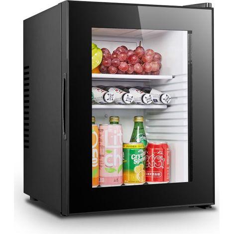 Minibar 40L porte en verre système Peltier modèle de table noir - Combisteel (1/4)