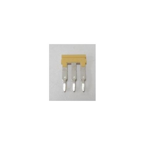 Connecteur transversal (bloc de jonction) enfiché Nombre de pôles 3 Pas en mm 5.10 Isolé: WEIDMULLER 1693810000