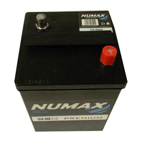 Numax – Batterie de démarrage 160 6V 82Ah – Intensité de démarrage 450A – Auto plomb – Dimensions 164x150x217mm