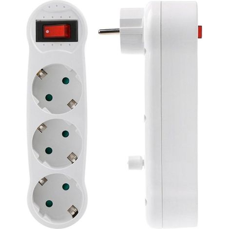 Multiprise - Adaptateur Voyage 4 Prises 2 Ports USB 250 V Pour Voyage International Et Usage Domestique - 1 Pièce (1/5)