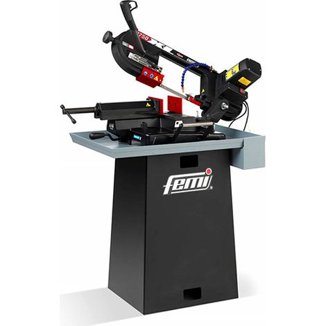 Sega a nastro fissa FEMI per metalli discesa manuale - taglio max 155mm-1750XL (1/5)