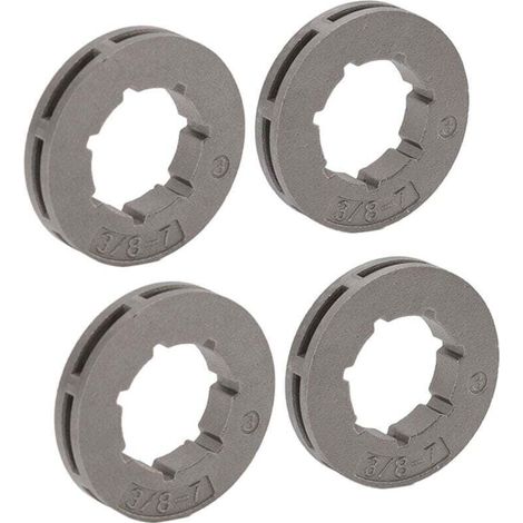 2 Set 3/8 7 dents Remplacement de pignon High Dureté facile à installer pour Husqvarna 55 262xp 455 460