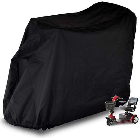 Housse robuste pour scooter de mobilité, 120 x 90 x 50 cm, imperméable, 420D (1/4)