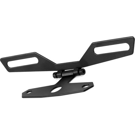 Support porte-plaque d'immatriculation pliable avec feu arrière pour moto quad (1/5)