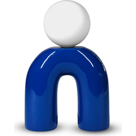 Pop U Lampe, Keramik, blau, G9 AUTRES (1/5)