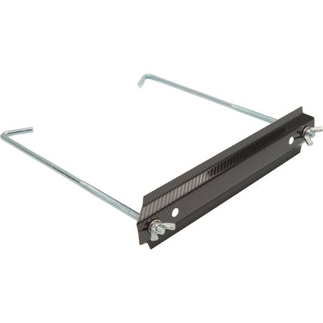 Kit de fixation de batterie universel en acier inoxydable, barre transversale avec tiges de support de 22 cm, fibre de carbone (1/5)