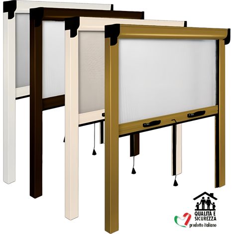 ZANZARIERA IRS OPERA 140X240 CM VERTICALE MARRONE (1/5)