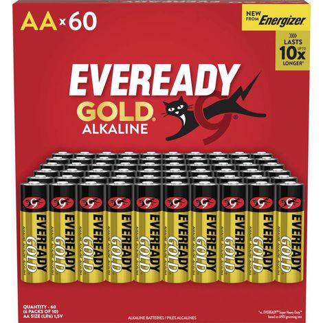 Eveready Eveready Gold Batteria Stilo (AA) Alcalina/manganese 1.5 V 60 pz. (1/4)