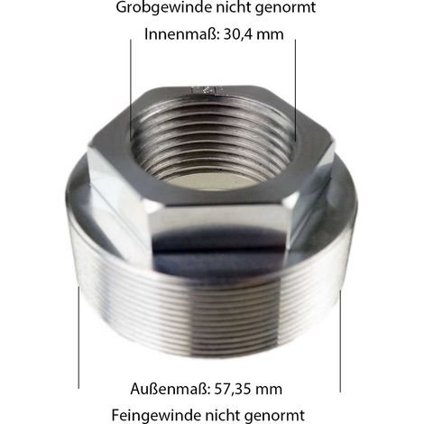 H&F Adapter für Akkufettpresse 400 g (1/2)